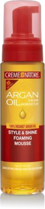 Creme of Nature Argan Oil Style & Shine Foaming Mousse